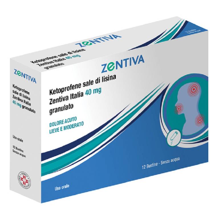 KETOPROFENE LISINA ZEN*12BS