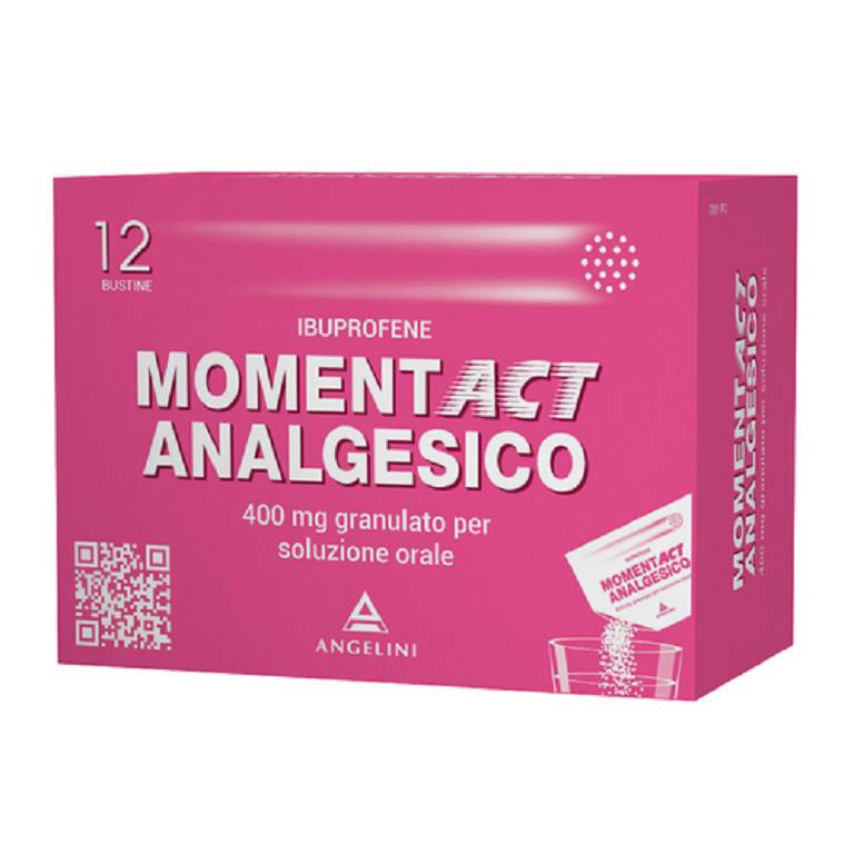 MOMENTACT ANALGESICO*12BUST