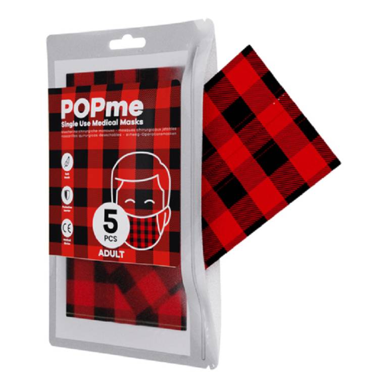 POPME MASC CHIR TARTAN RO 5PZ